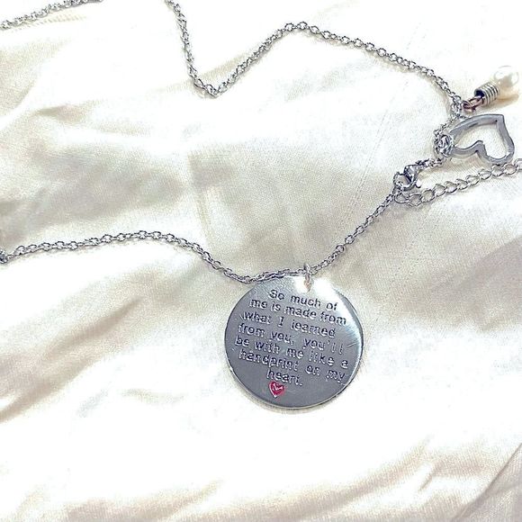 New So Much Of Me Is Made From What I Learned Stainless Steel Gift Necklace - Picture 10 of 10
